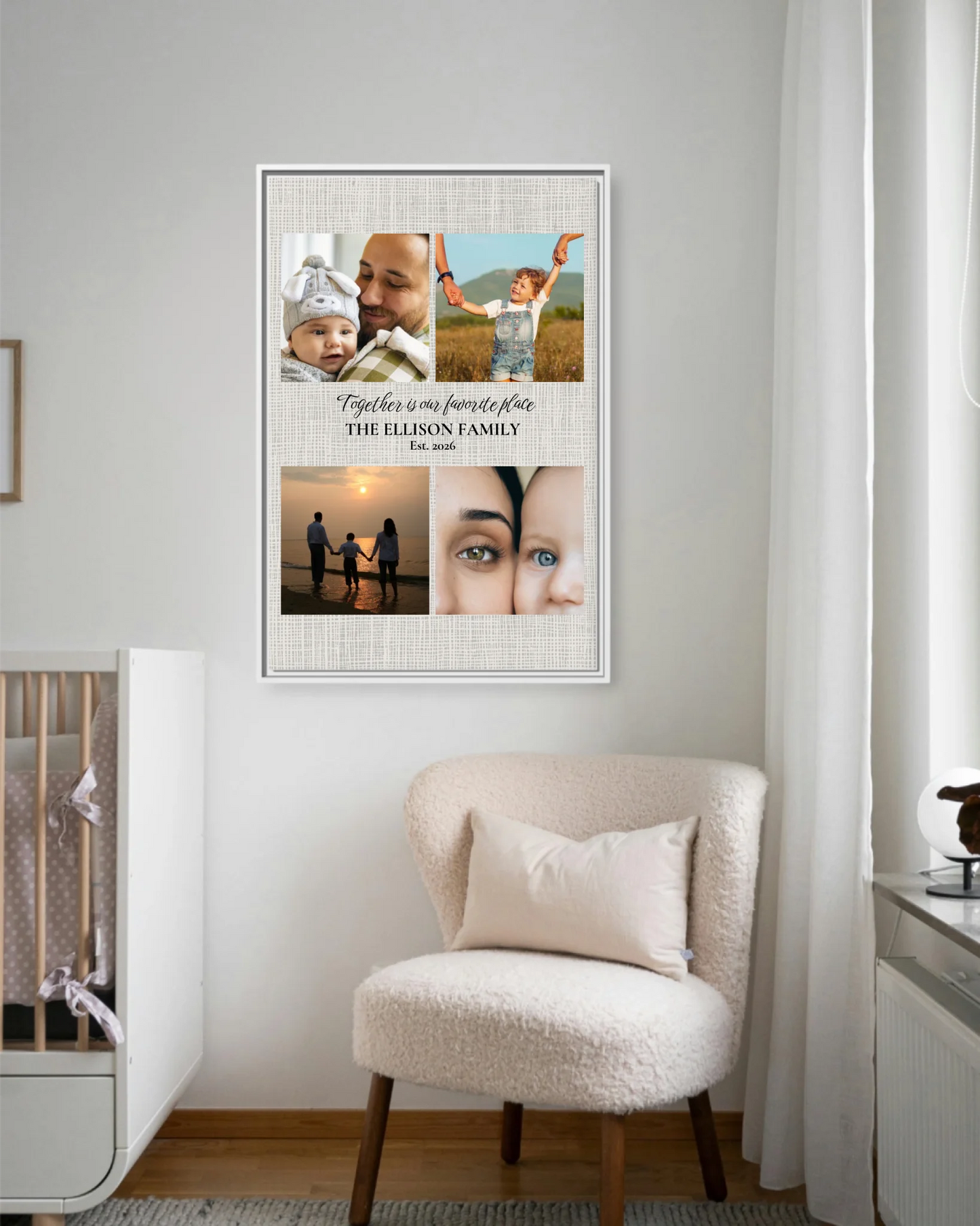 Nursery Chair Wt Vertical 30x40 Mockup