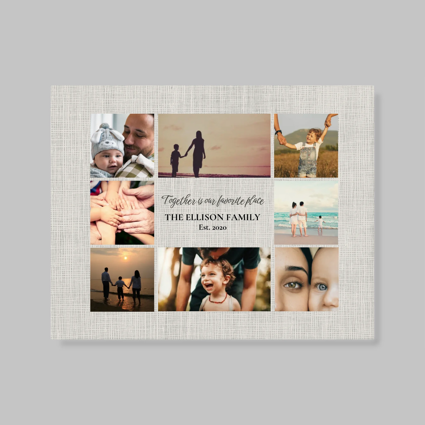 Unframed Closeup 14.11 (14.11) Horizontal Canvas Mockup