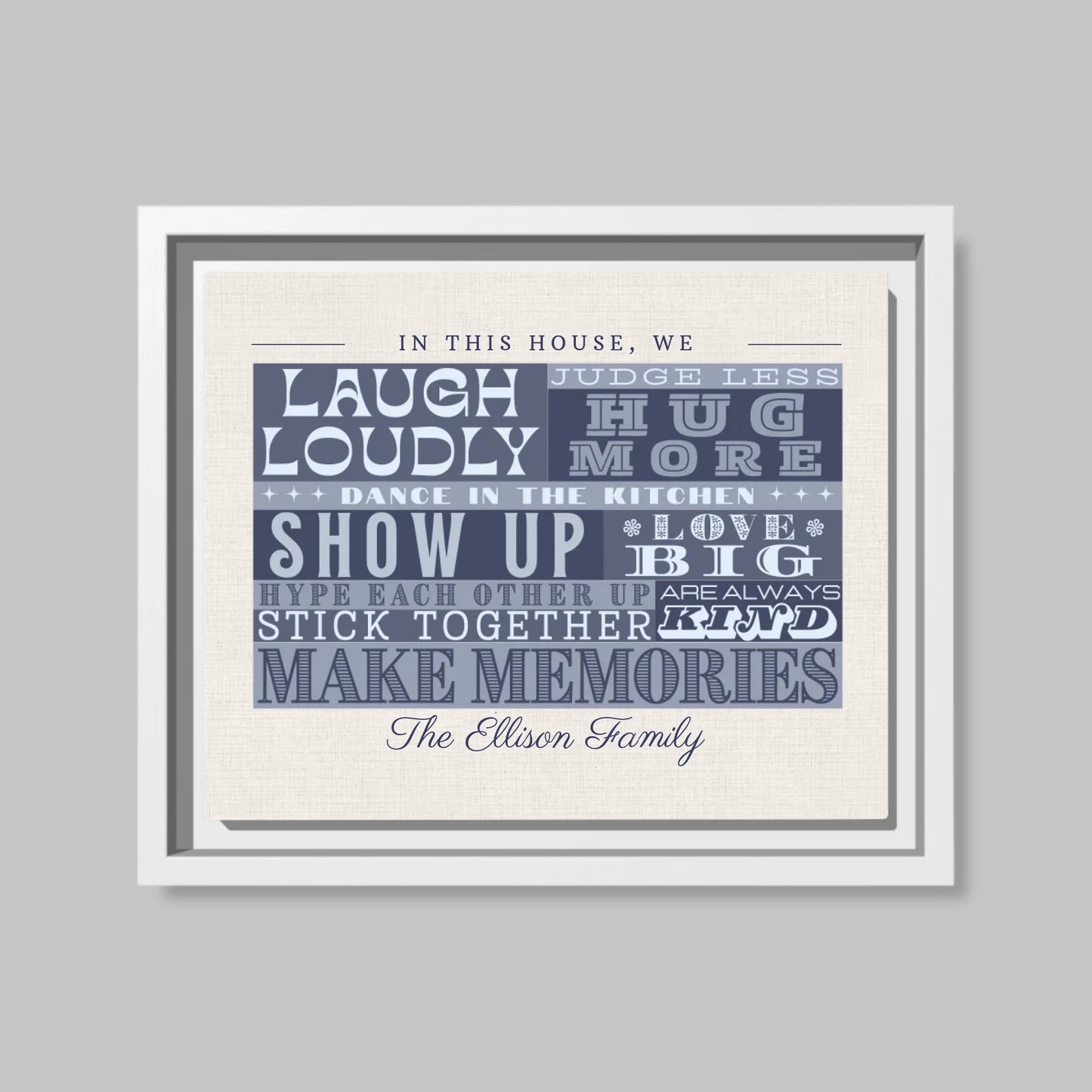 White Closeup 16x20 Vertical Canvas (4.5) Mockup For TIB