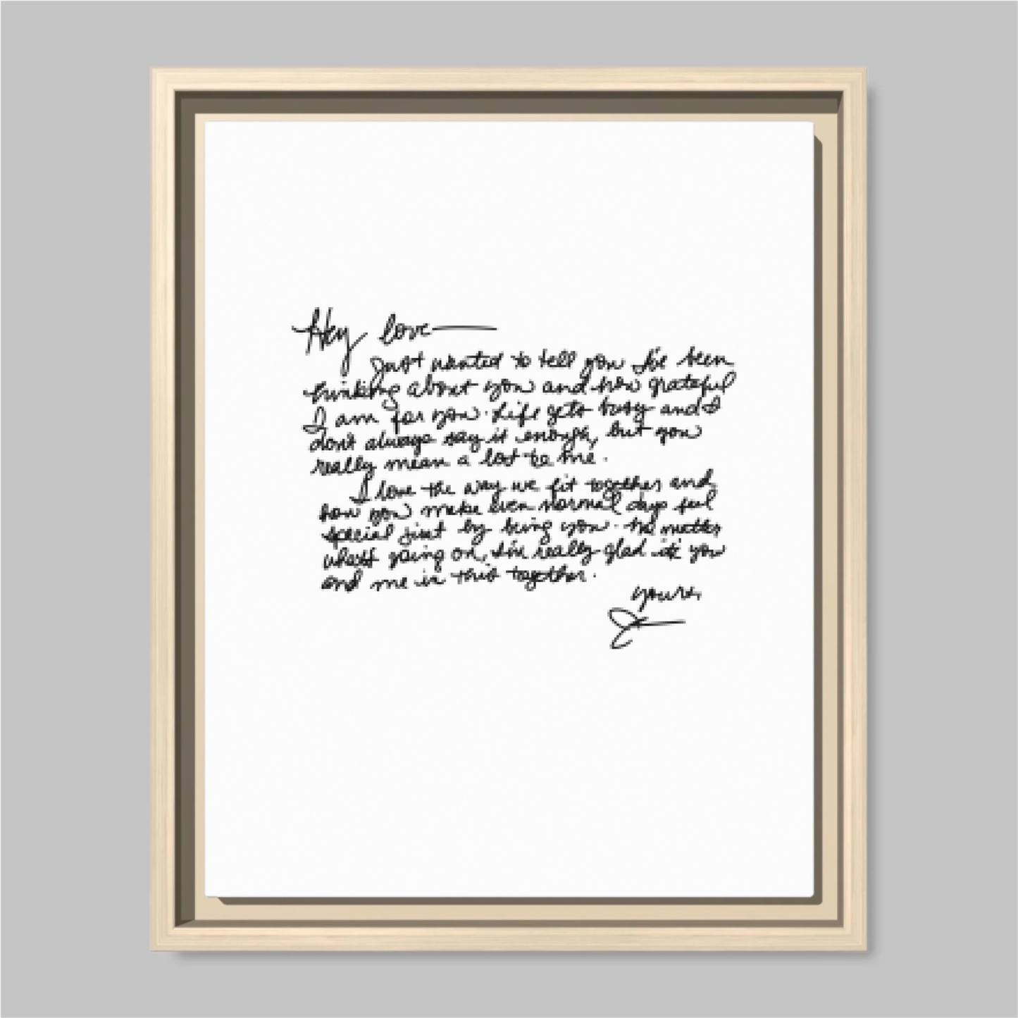 Natural Framed Closeup 11x14 (11.14) Vertical Canvas Mockup