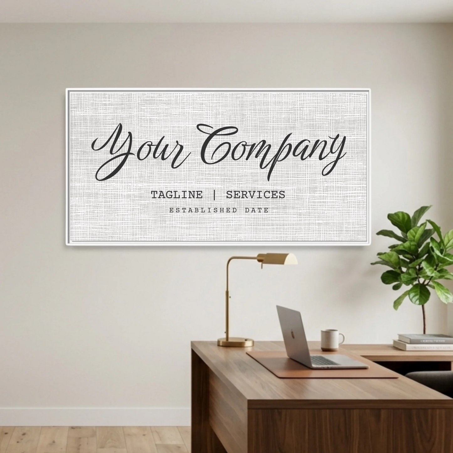 Office Wt Wide Format Mockup