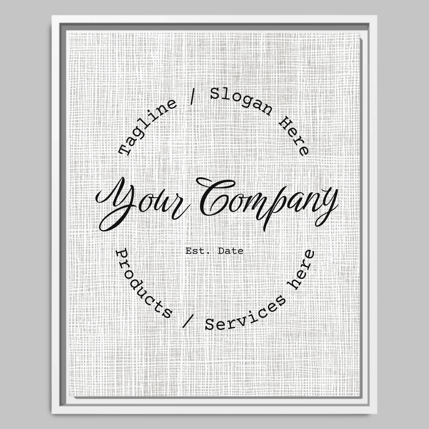 White Closeup 16x20 Vertical Canvas (4.5) Mockup For TIB
