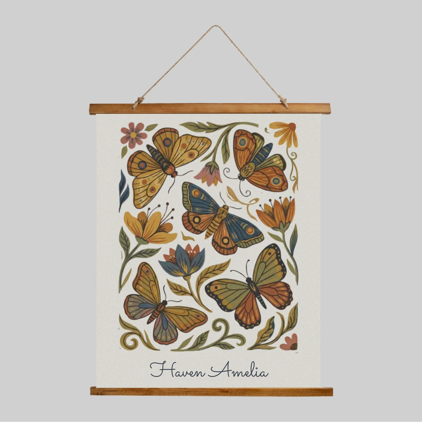 26x36 Wall Tapestry Closeup Mockup