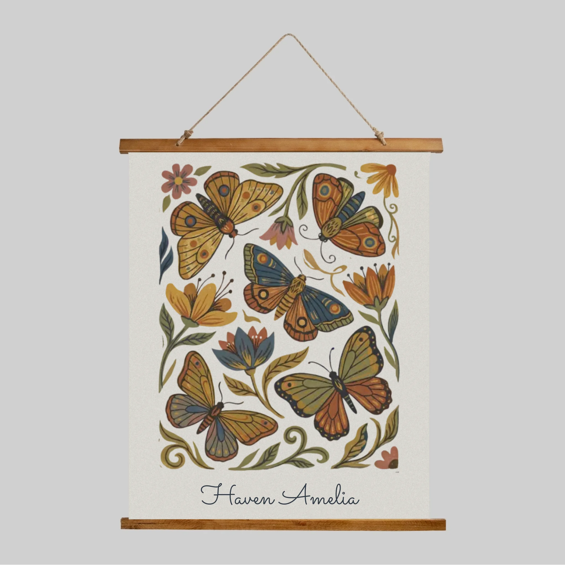 26x36 Wall Tapestry Closeup Mockup