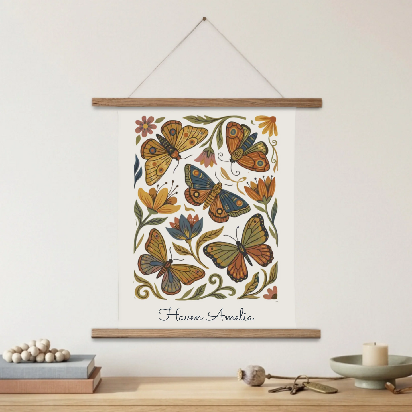 26x36 Tapestry Entryway Lifestyle Closeup