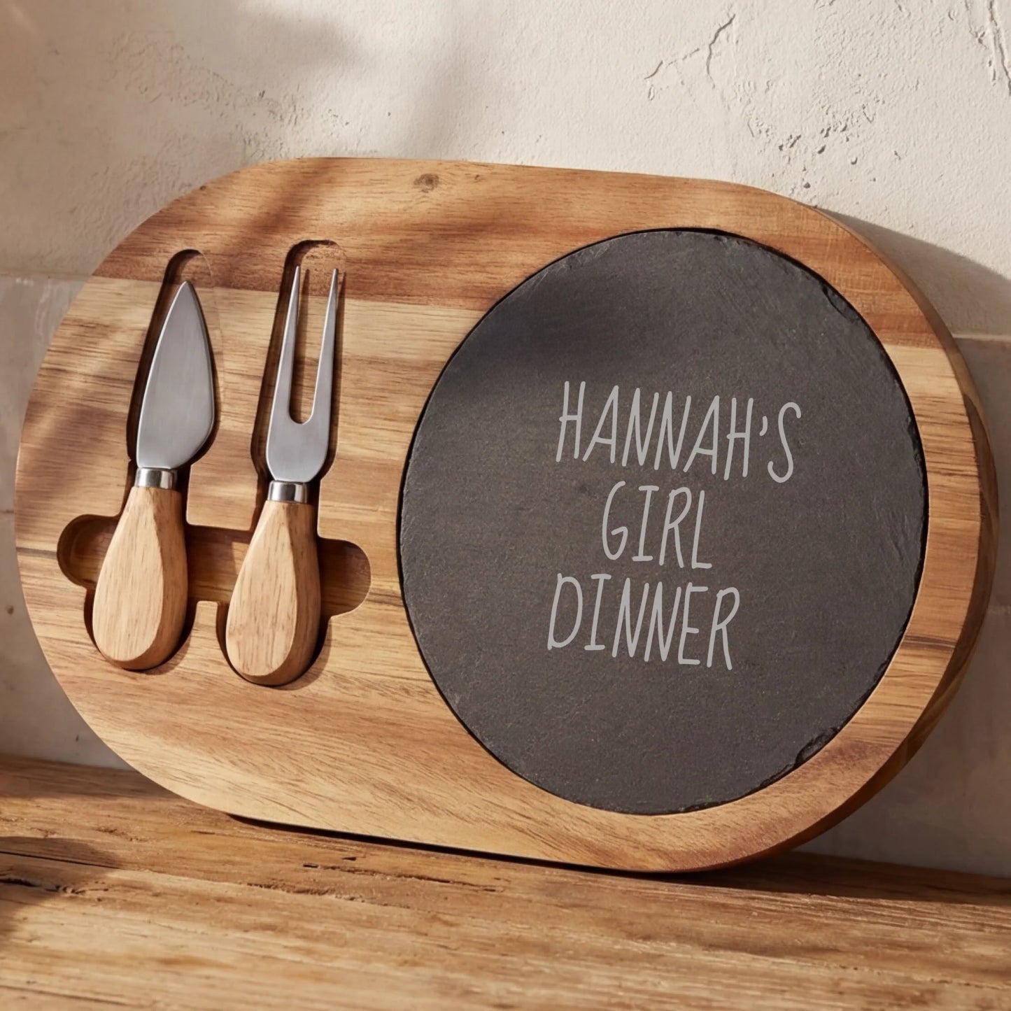 Oval Charcuterie Lifestyle Closeup