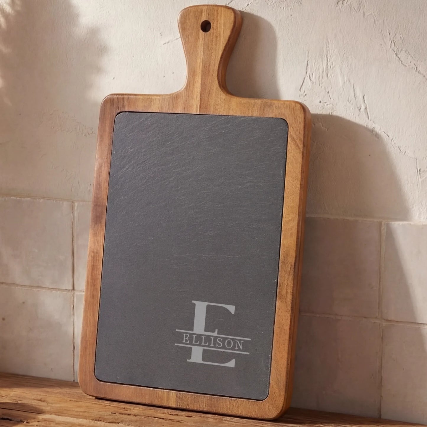 Corner Monogram Charcuterie Static Mockup
