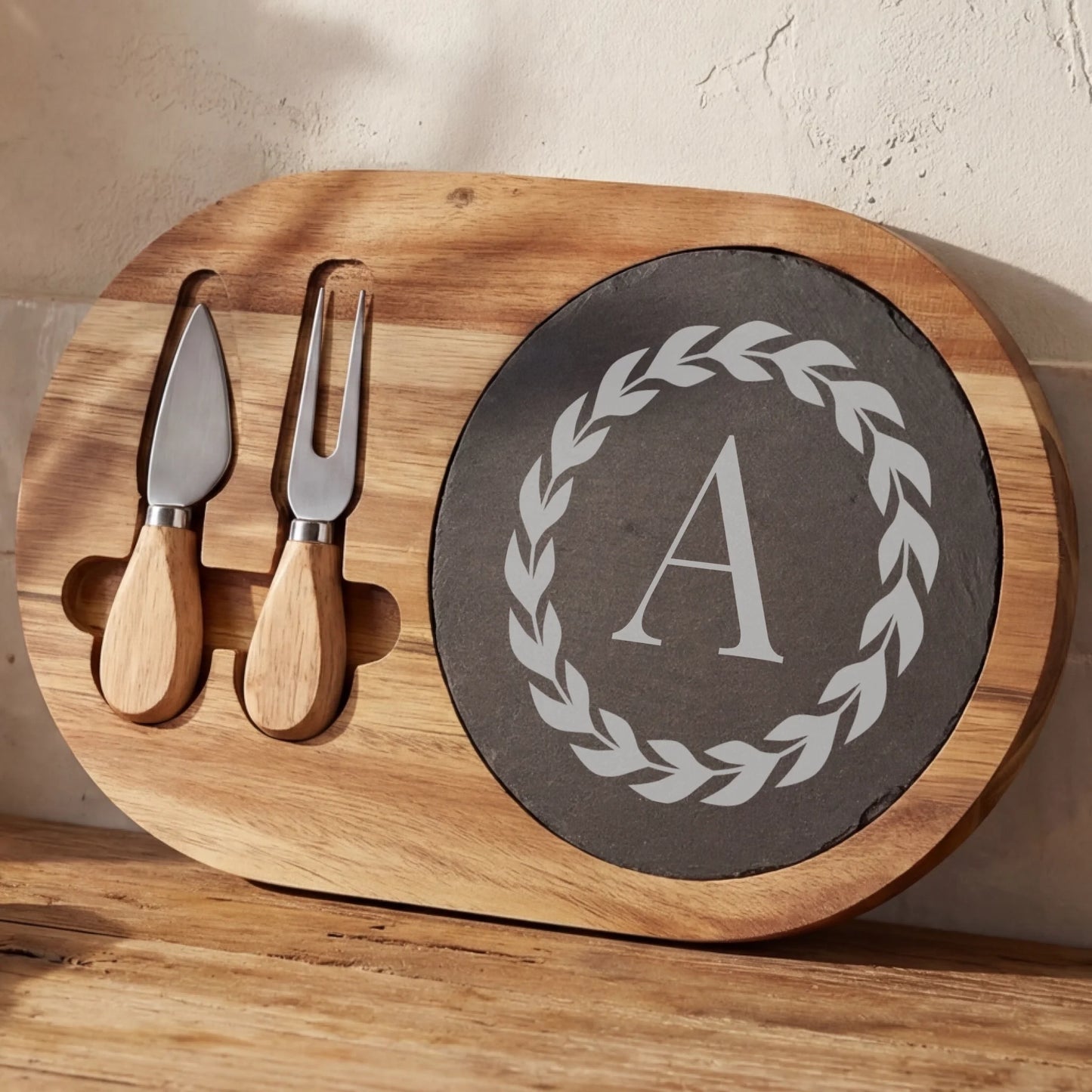 Oval Charcuterie Lifestyle Closeup