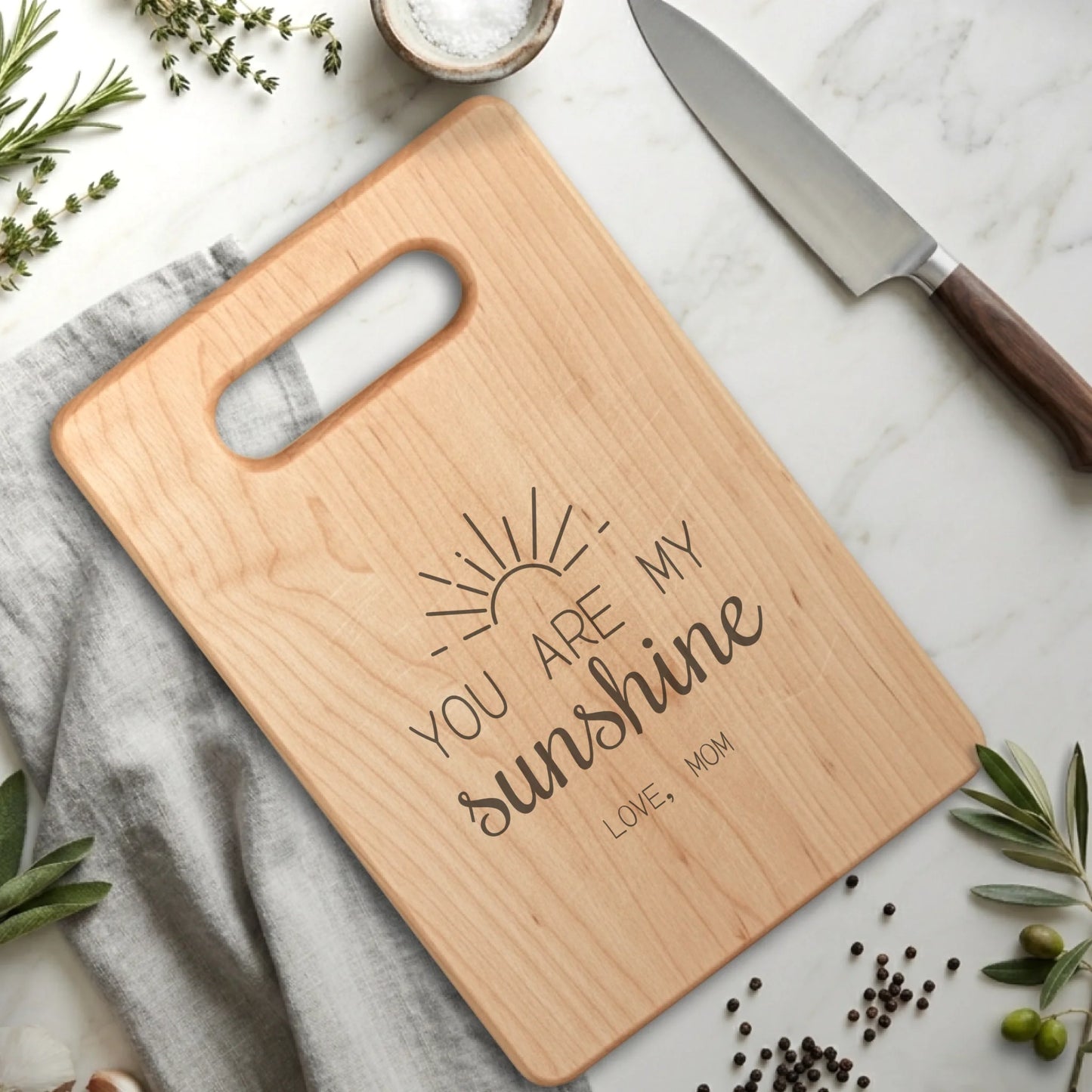 Rectangle Cutting Board Maple for TIB