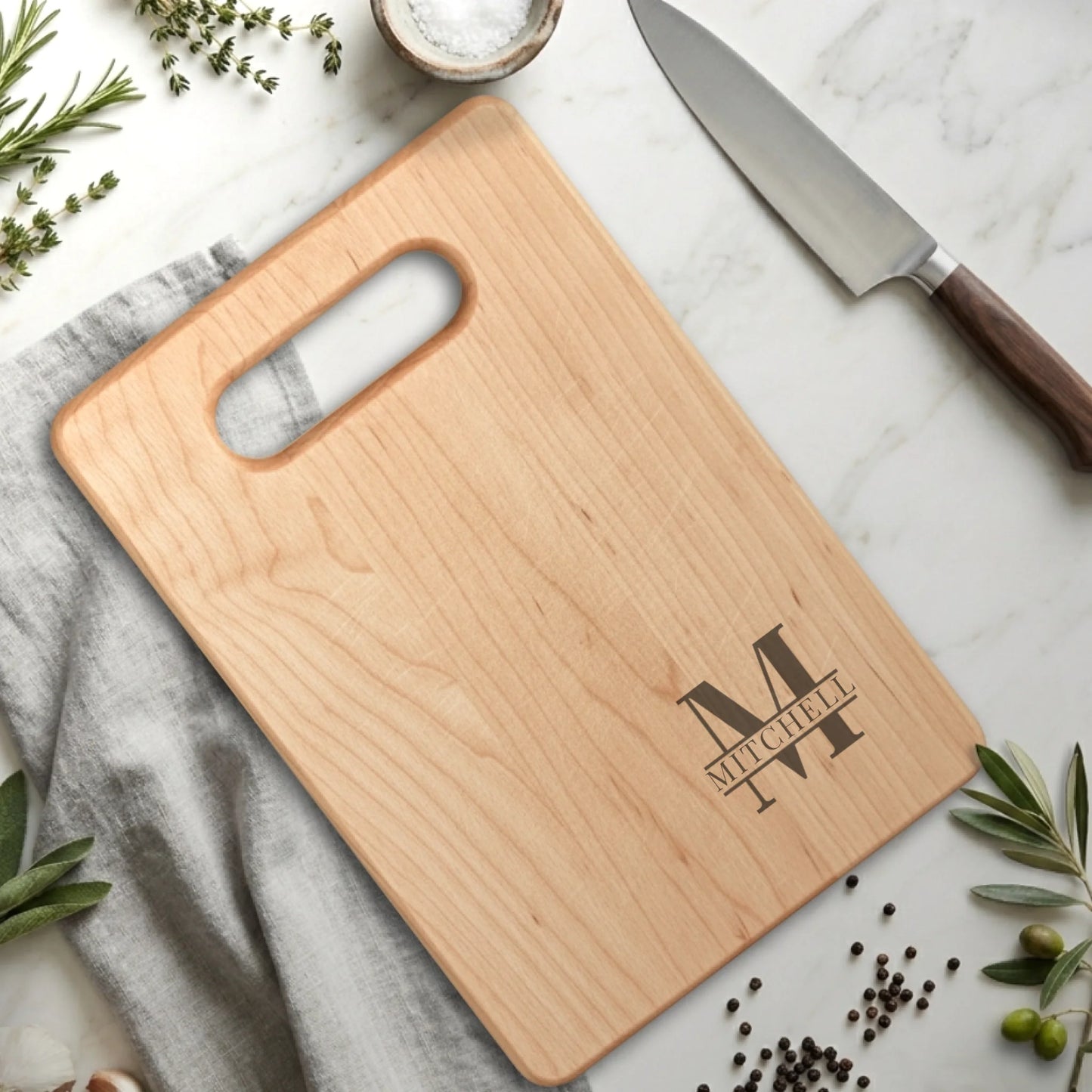Rectangle Cutting Board Maple for TIB