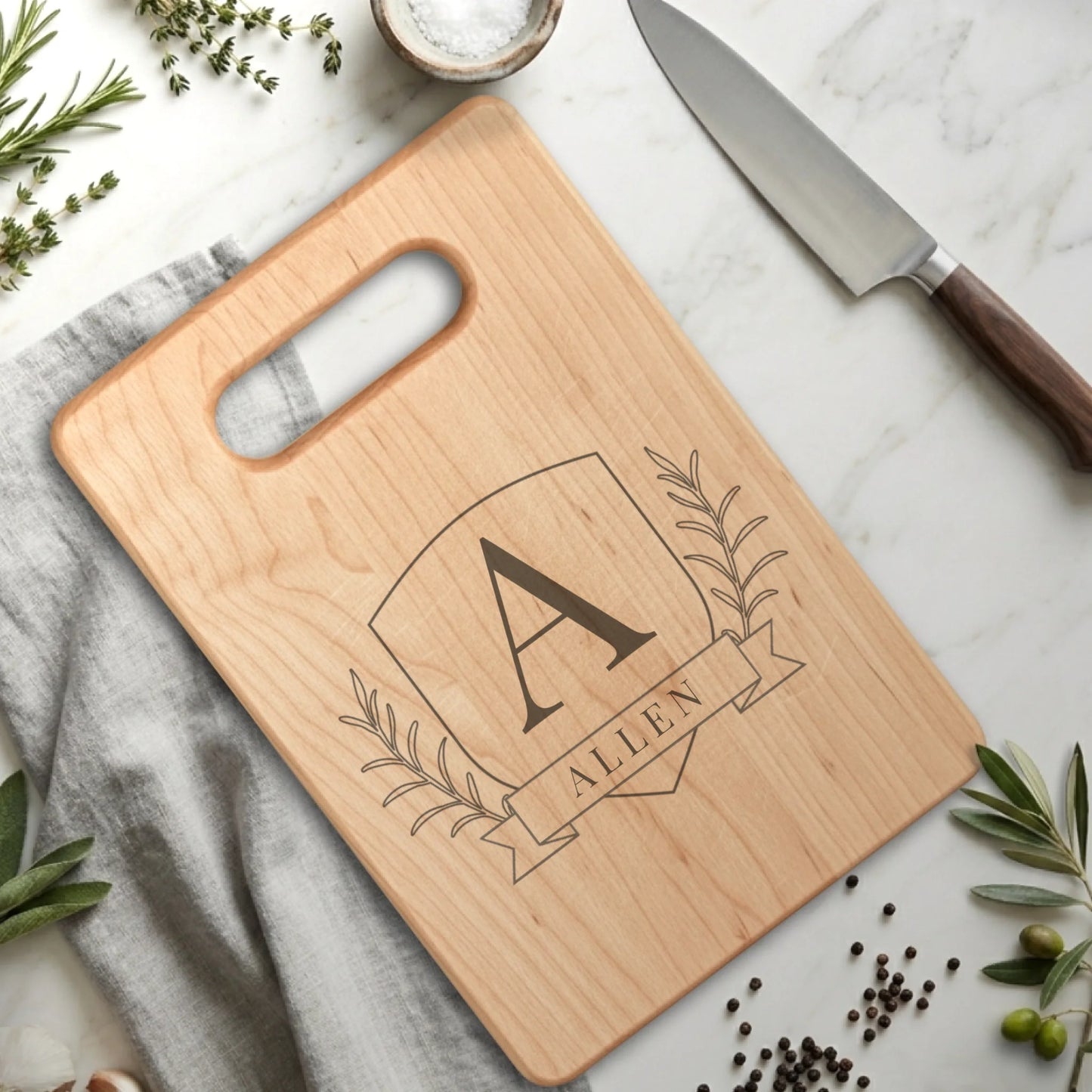 Rectangle Cutting Board Maple for TIB