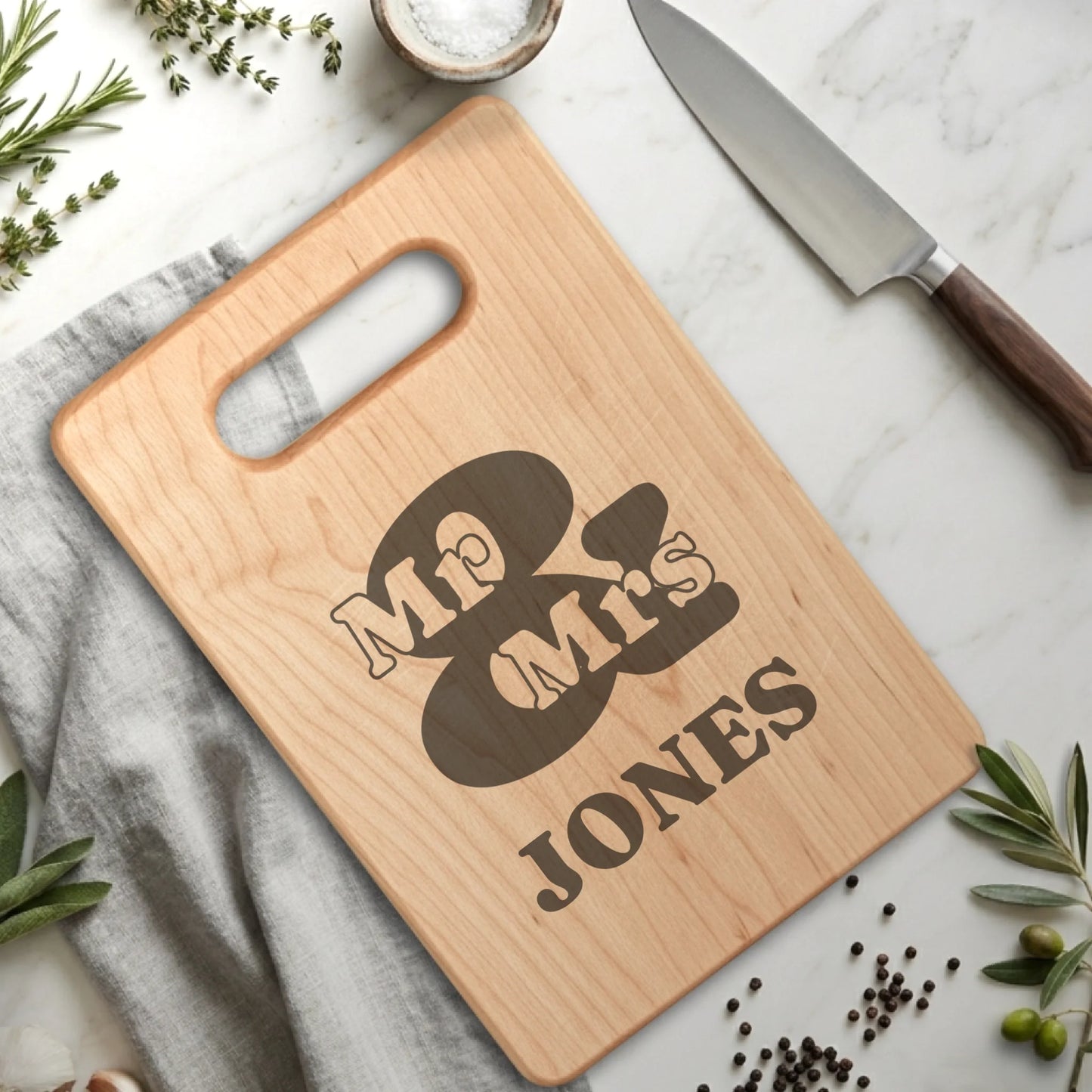 Rectangle Cutting Board Maple for TIB