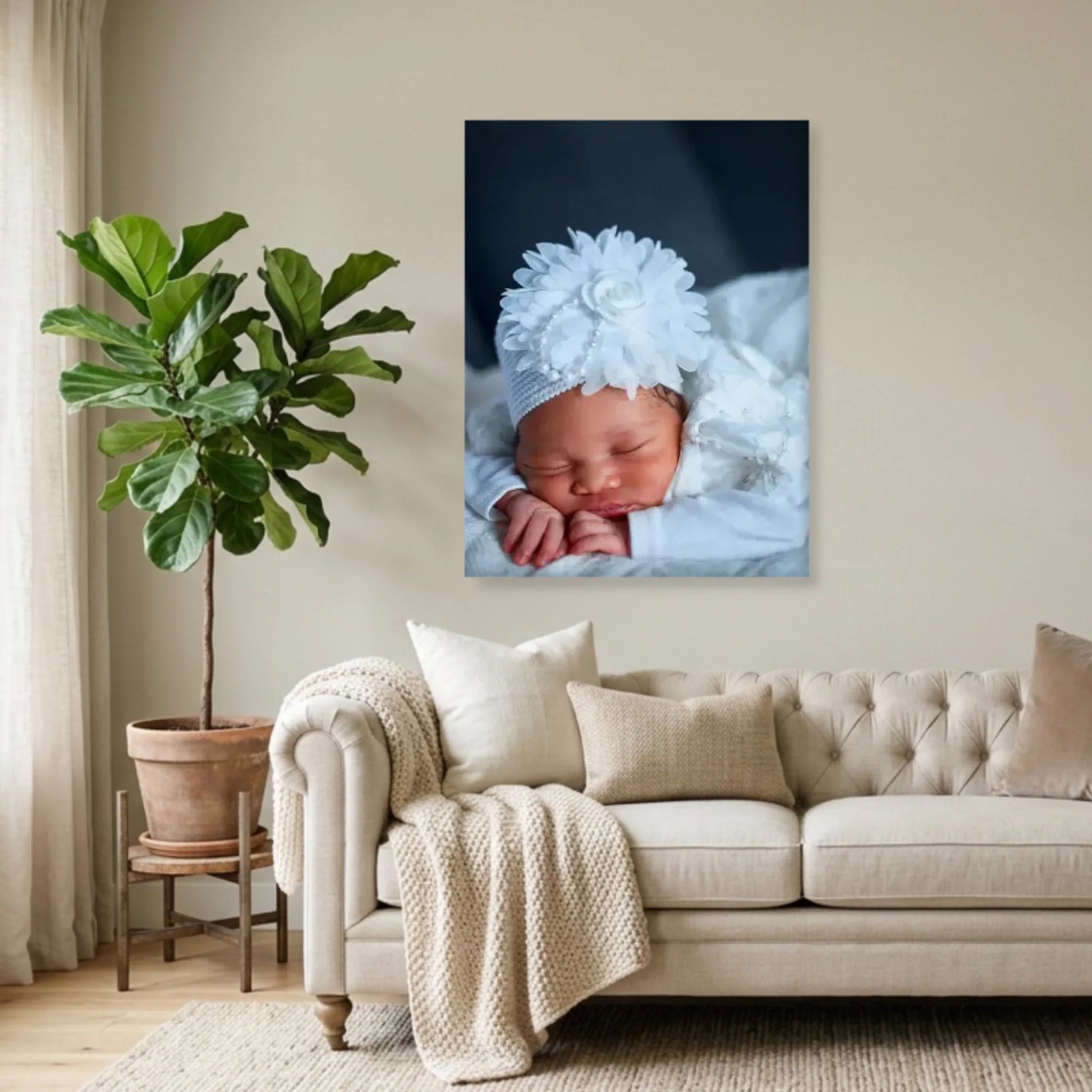 Unframed  30x40 (3.4) Vertical Rectangular Canvas