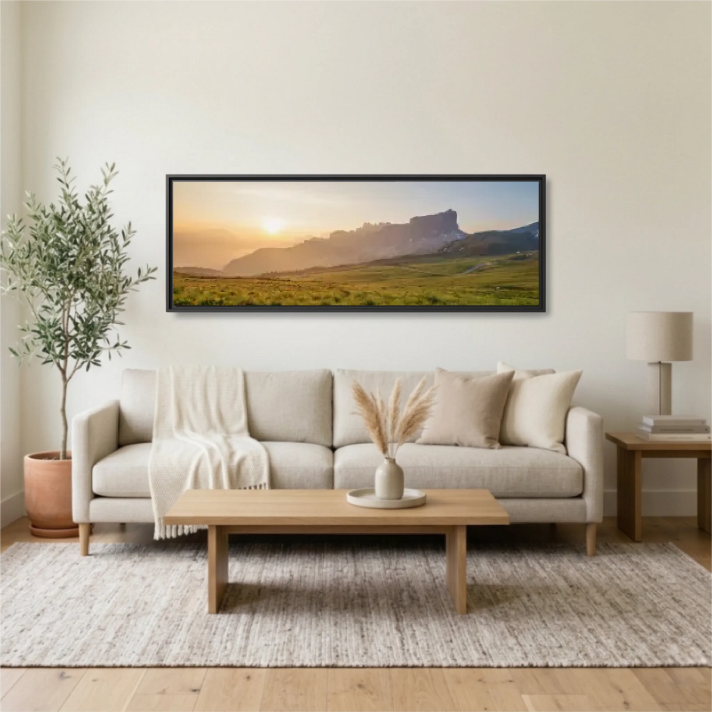 Black Frame Panoramic 3.1 Mockup for TIB