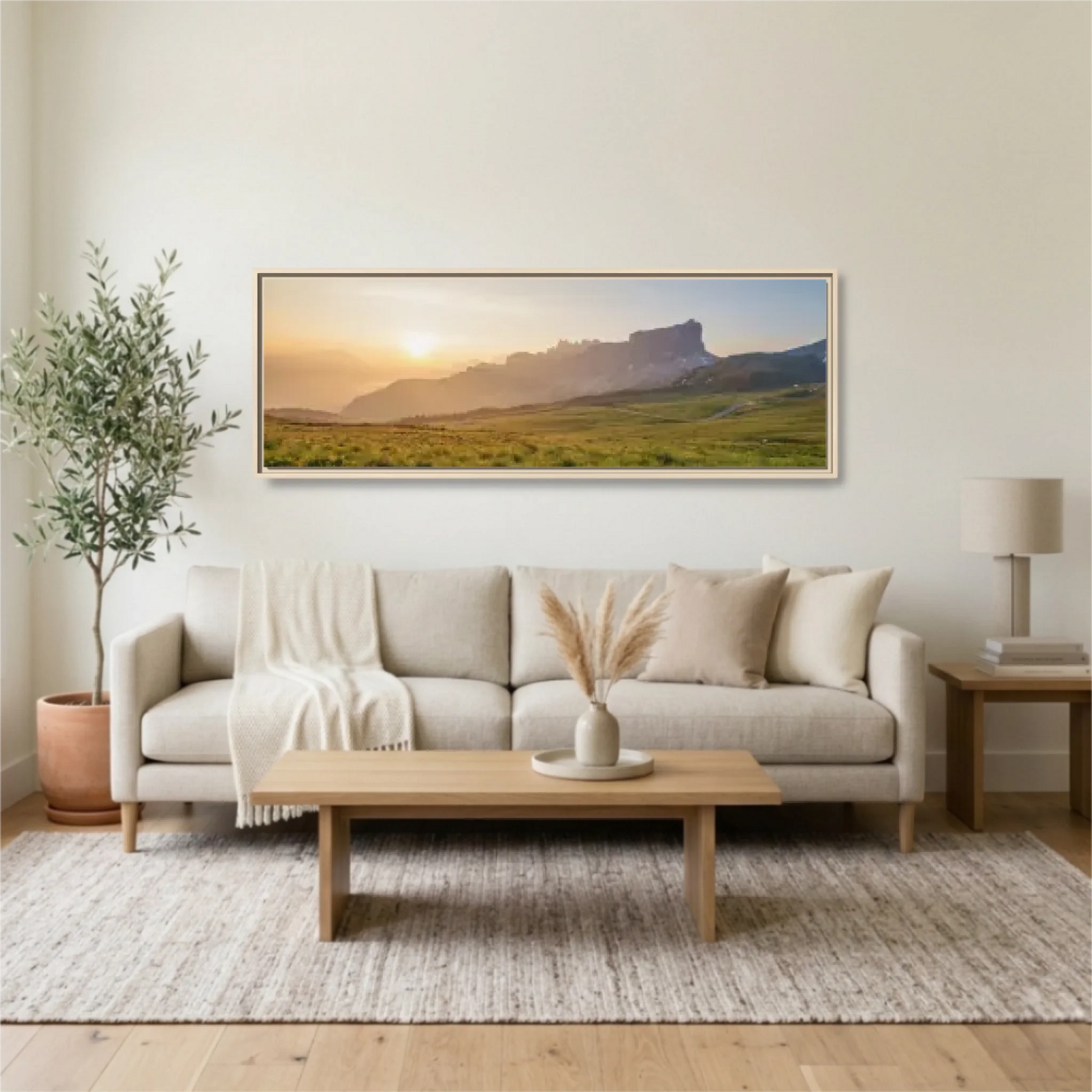 Natural Frame Panoramic 3.1 Mockup for TIB