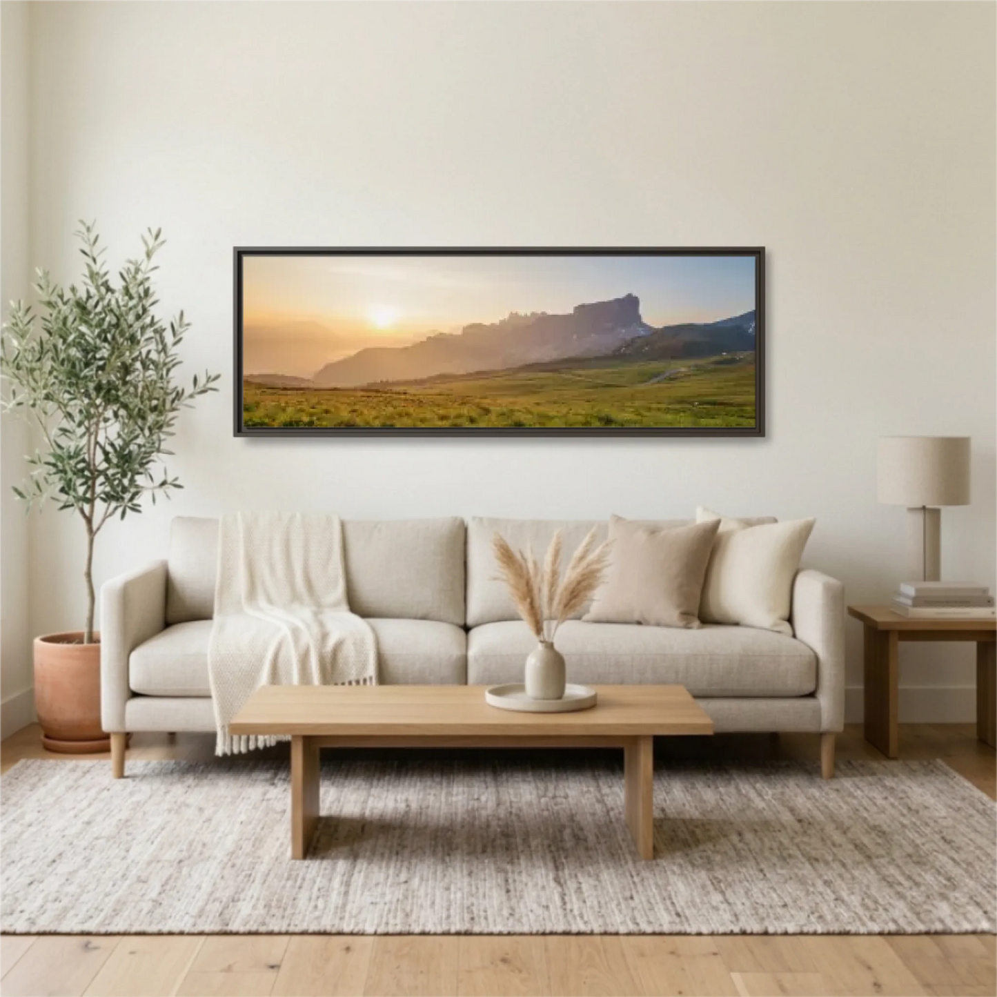Espresso Frame Panoramic 3.1 Mockup for TIB
