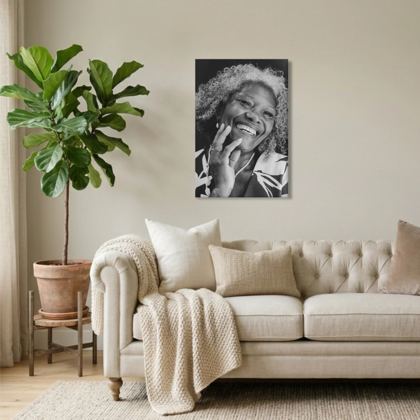 Unframed 24x36 Vertical Canvas (2.3) Mockup For TIB