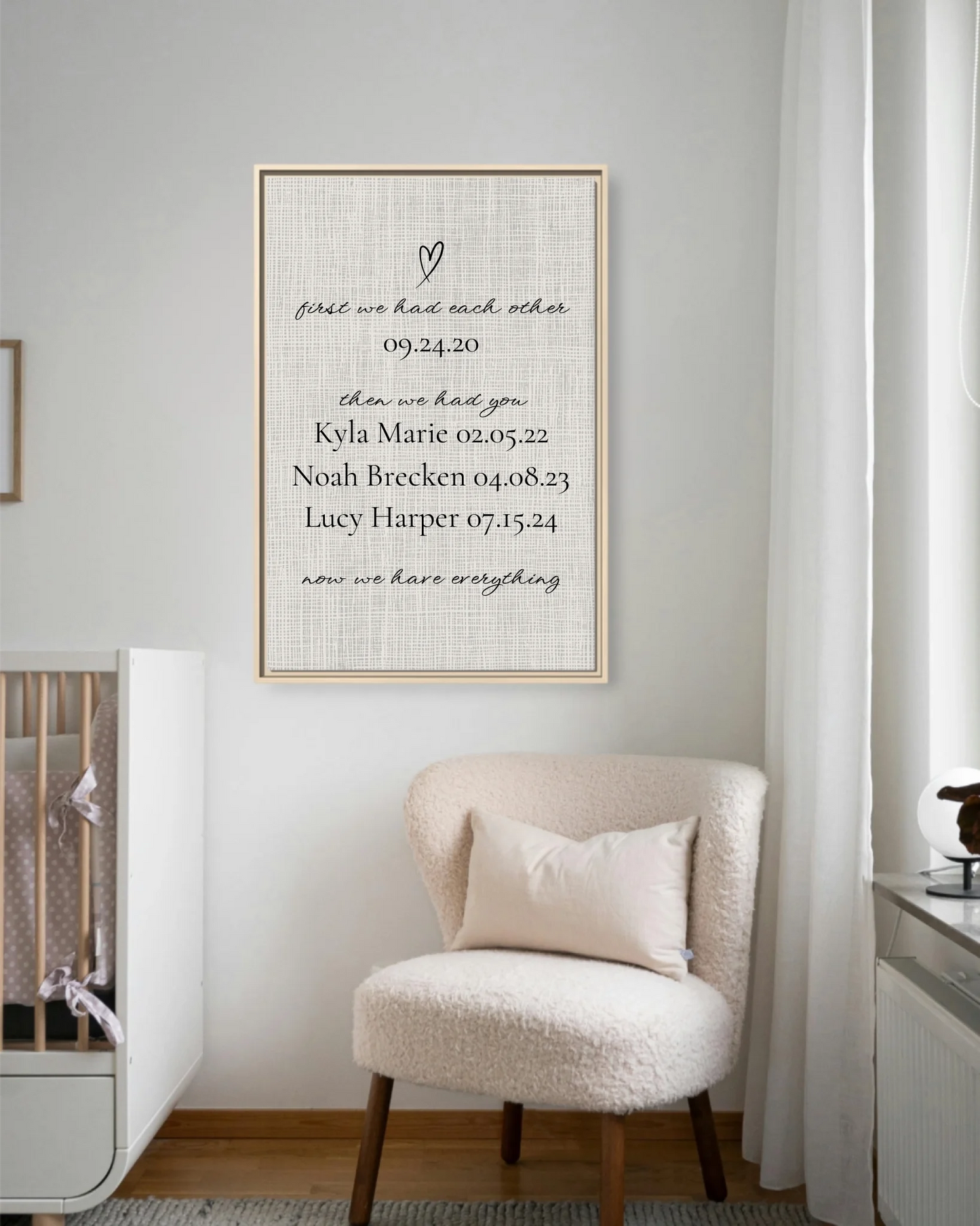 Nursery Chair Ntl Vertical 30x40 Mockup