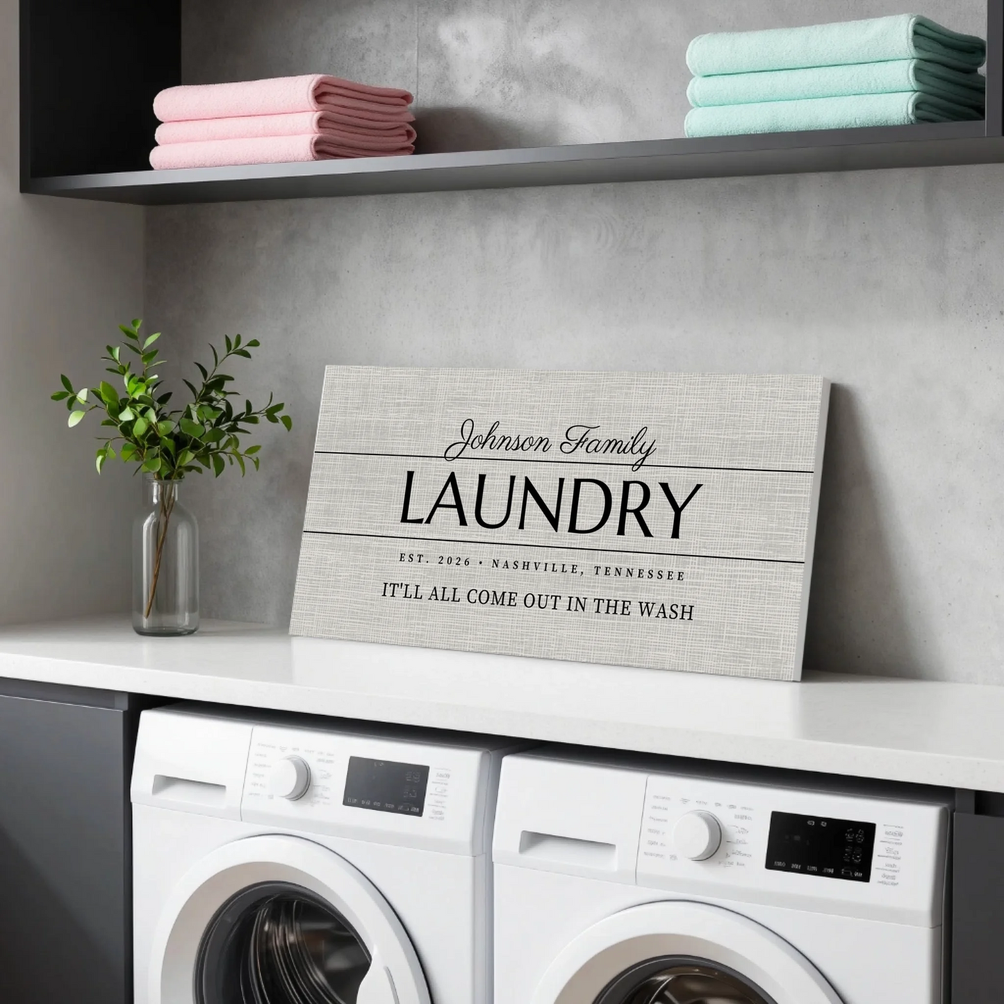 Laundry Unframed Wide Format 2.1