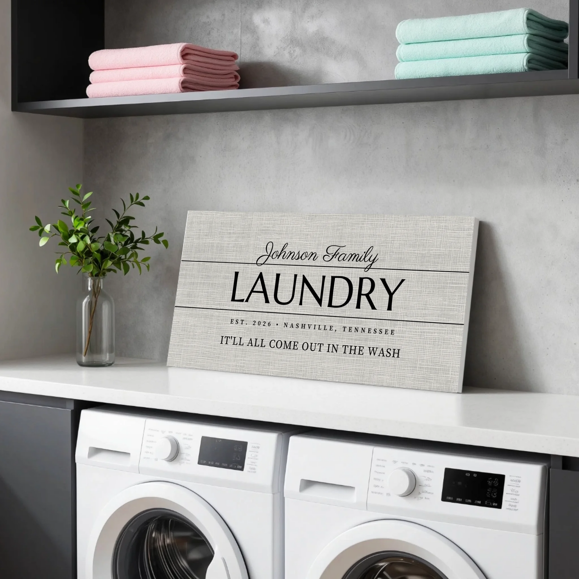 Laundry Unframed Wide Format 2.1