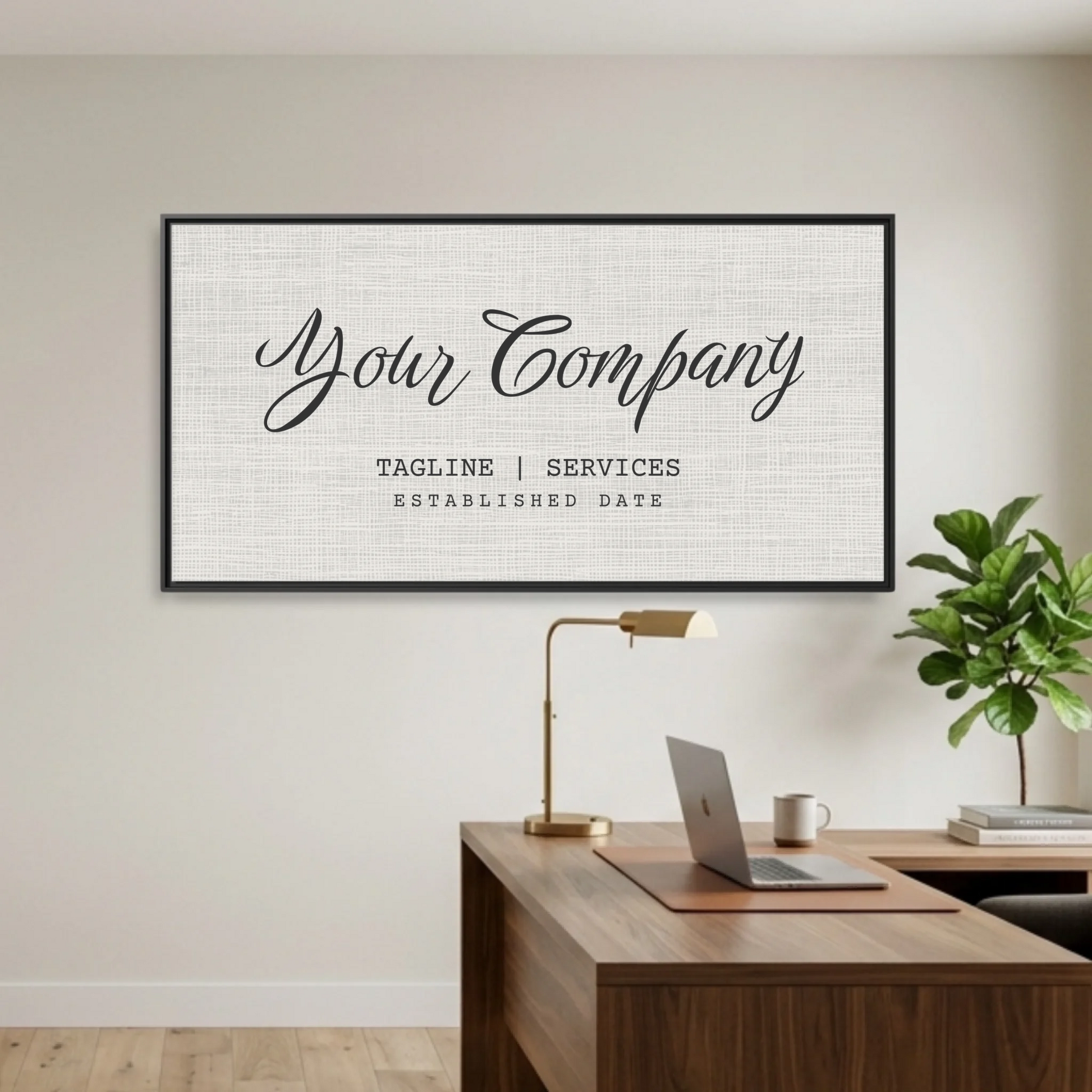 Office Blk Wide Format Mockup