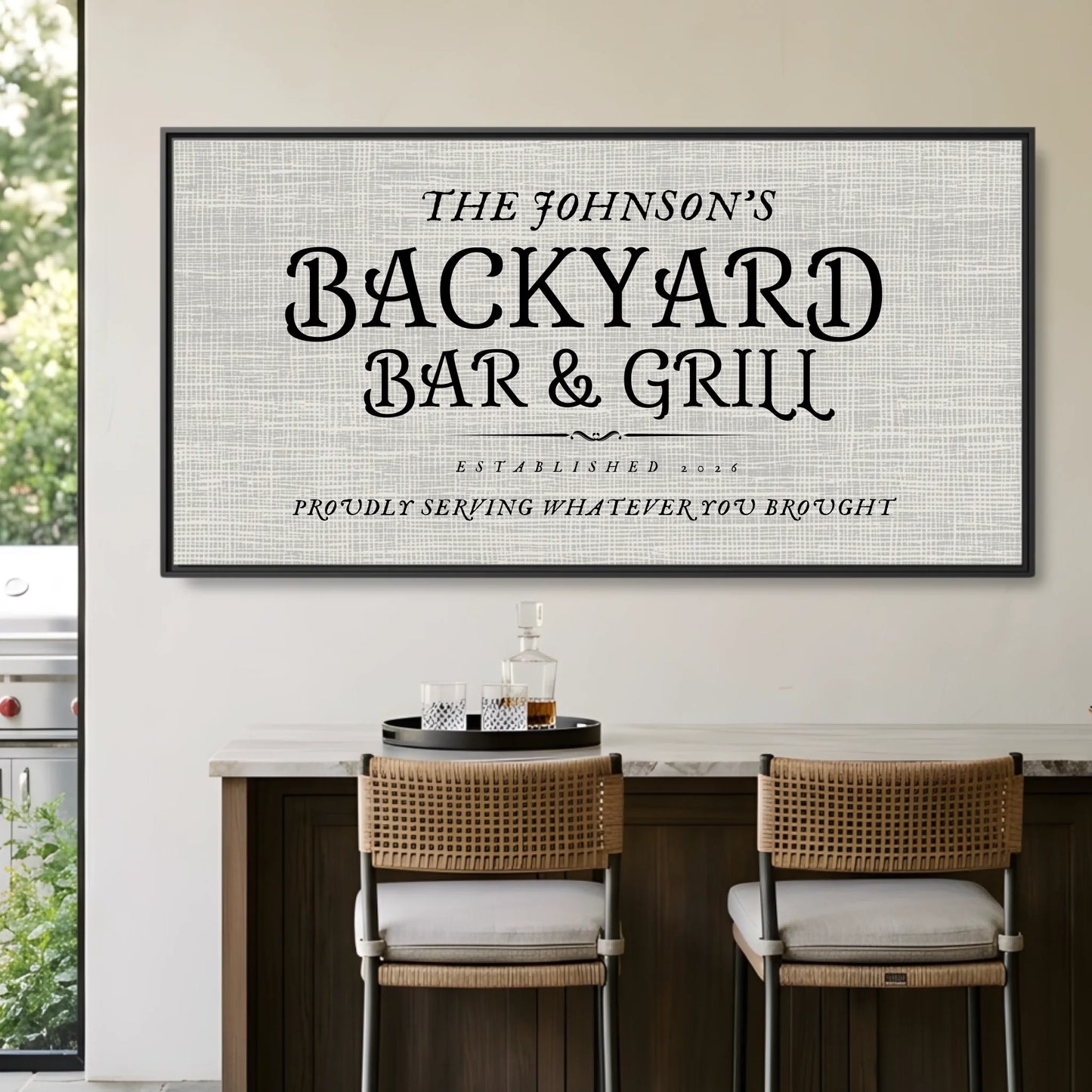 Grill : Patio Blk WF 2.1 Lifestyle Closeup Mockup