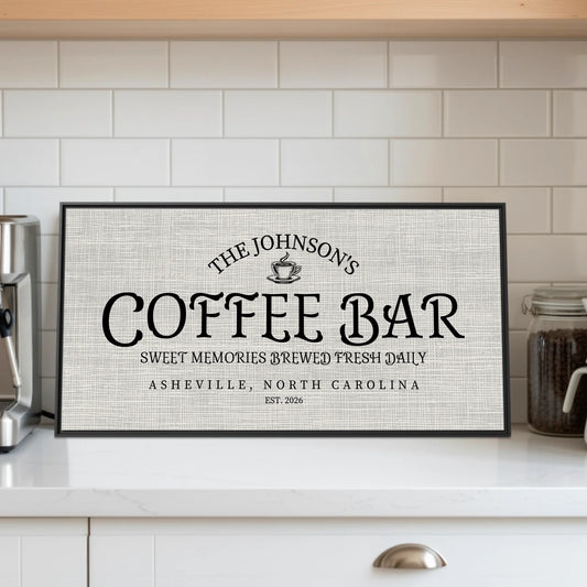 Coffee Bar : Kitchen Blk WF 2.1 Lifestyle Closeup Mockup