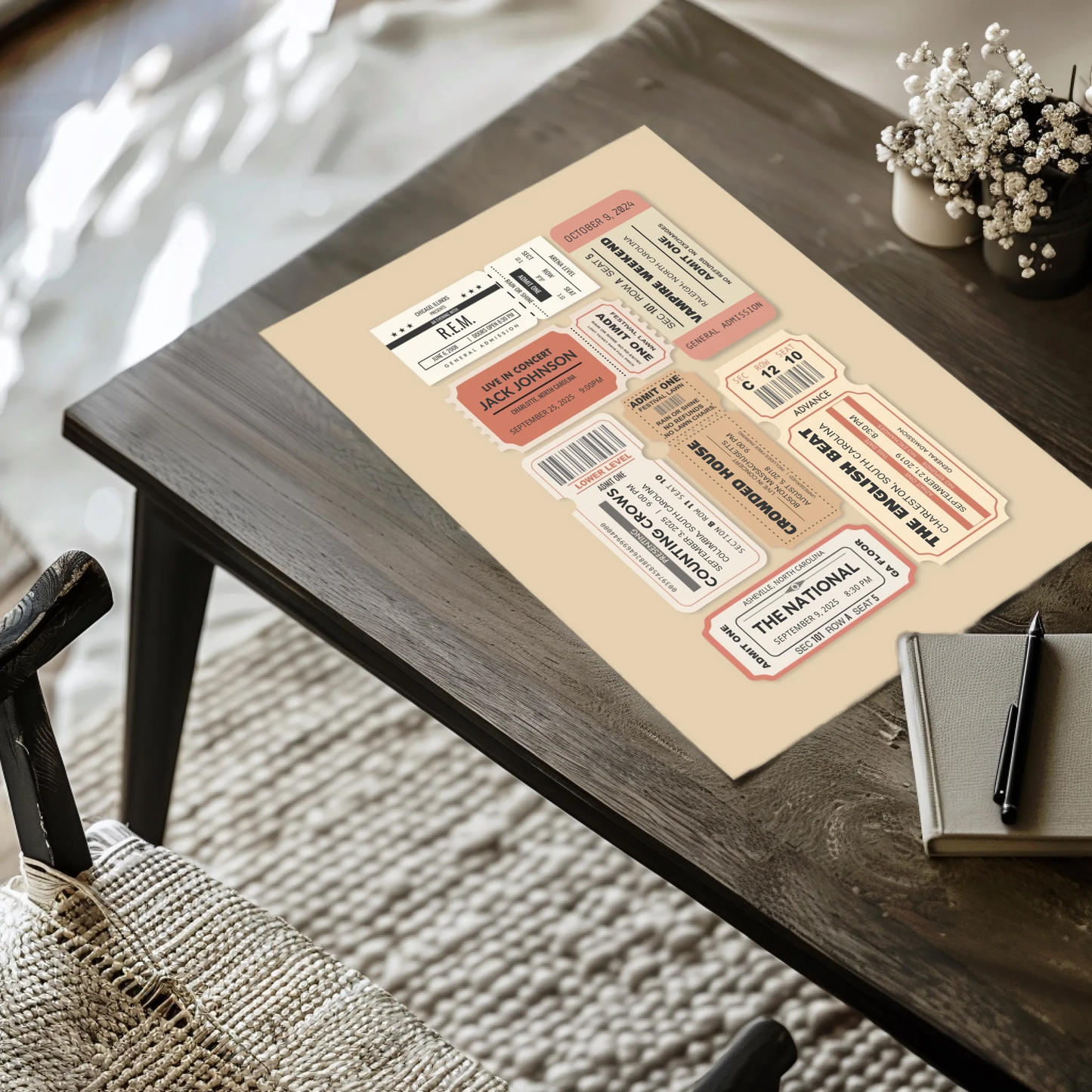 Unframed Poster 16x20 Mockup