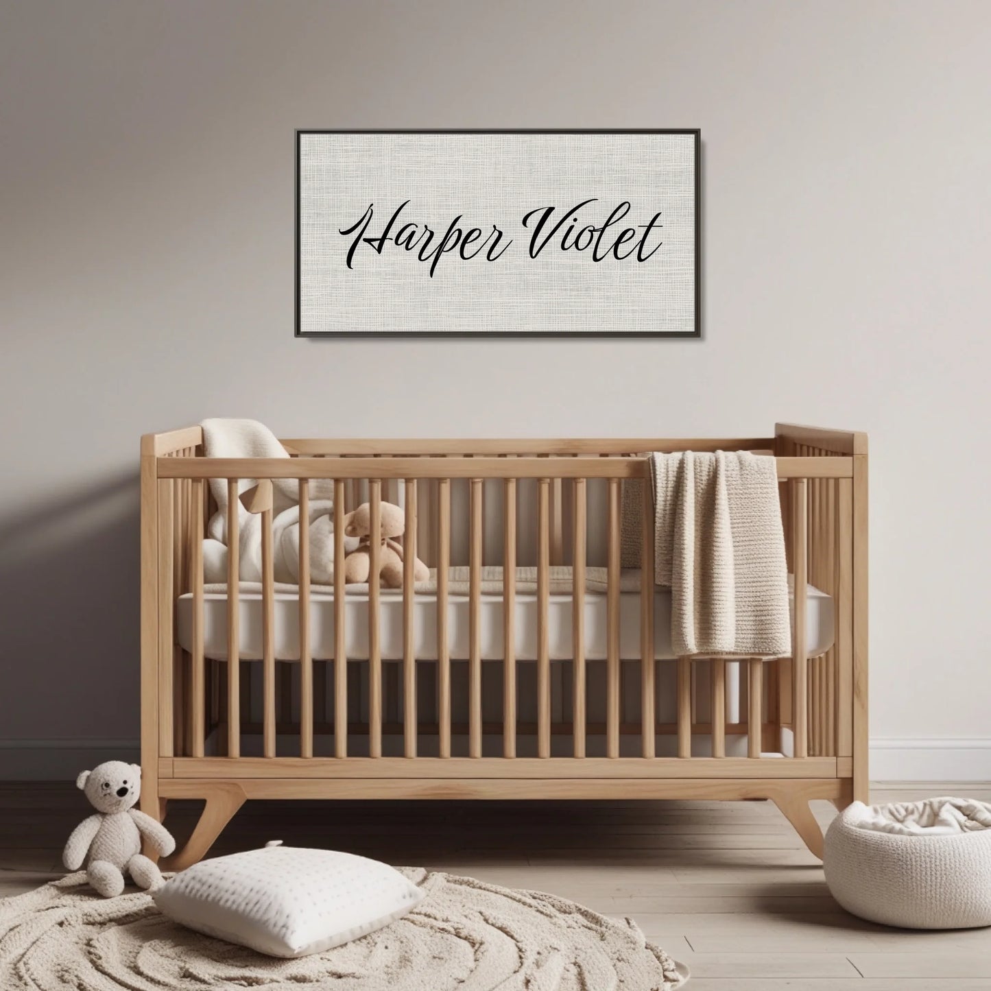 Baby Room:Nursery 1 Espresso Framed