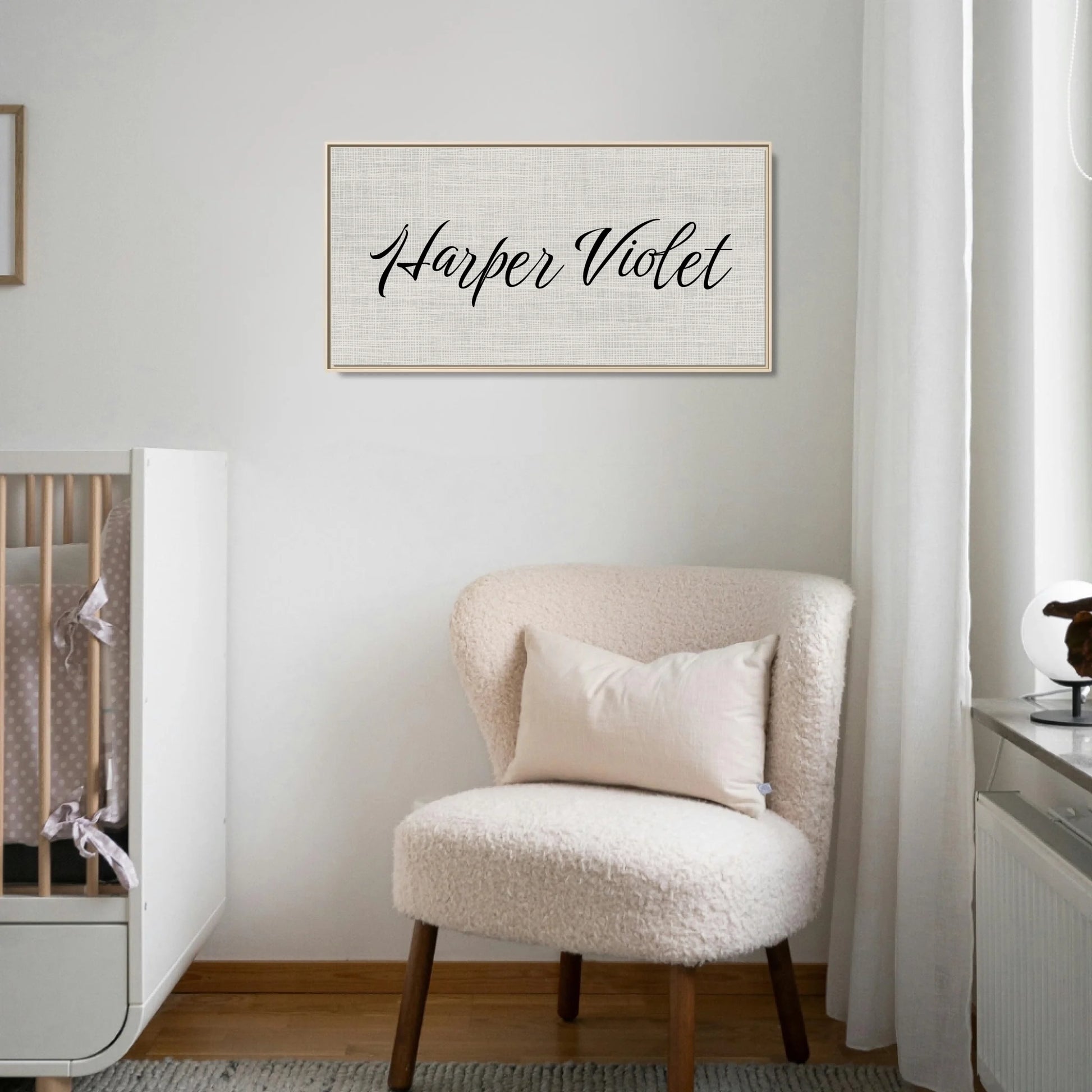 Baby Room:Nursery 2 Natural Framed