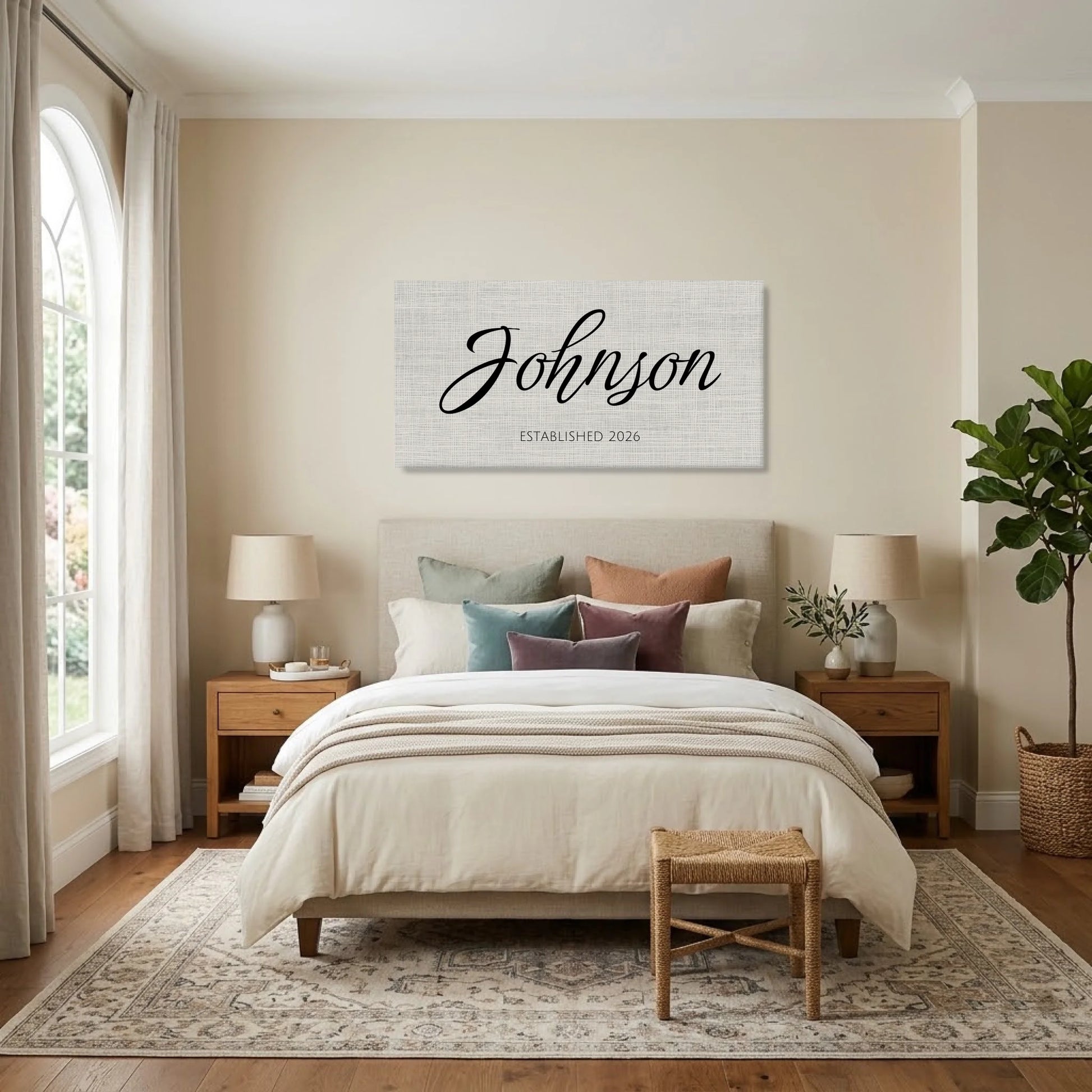 Bedroom - Nice Colors Unframed Wide Format 2.1 Mockup