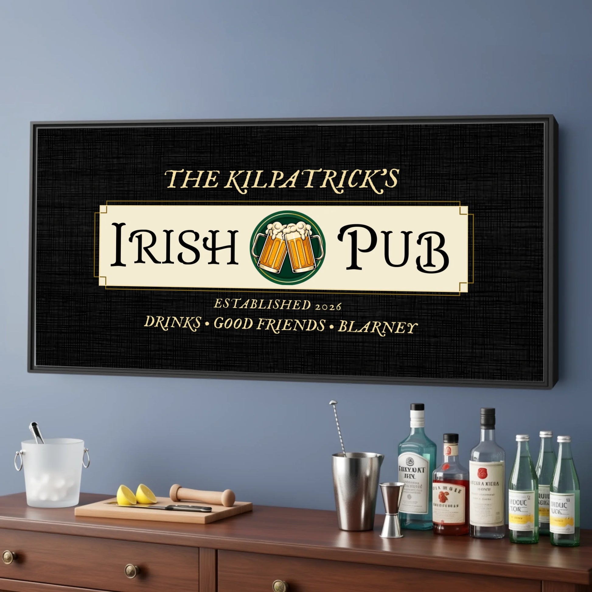 Bar Blk 2.1 Wide Format Closeup Mockup
