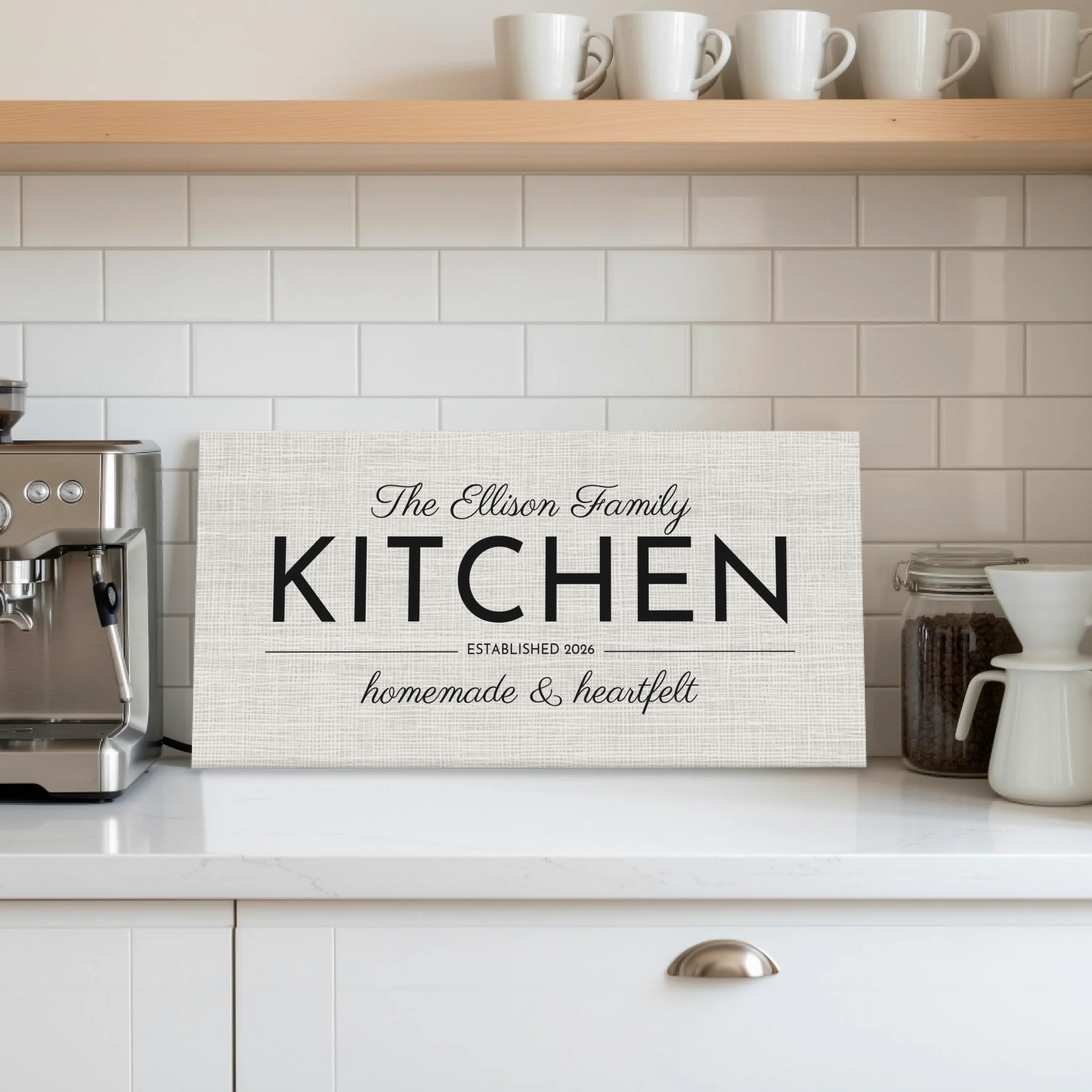 Coffee Bar:Kitchen Unframed Wide Format 2.1