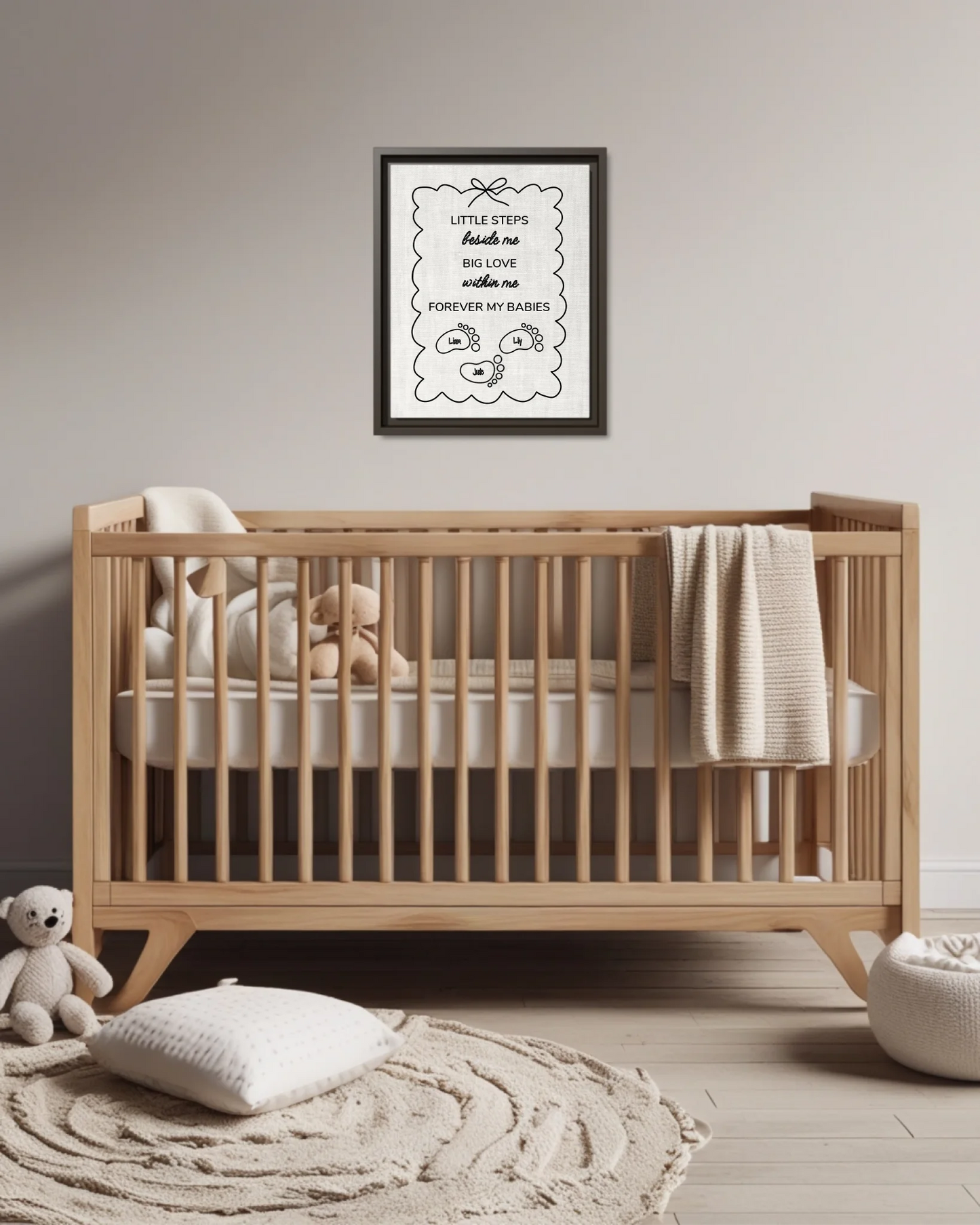 Nursery Crib Esp Vertical 11x14 Mockup