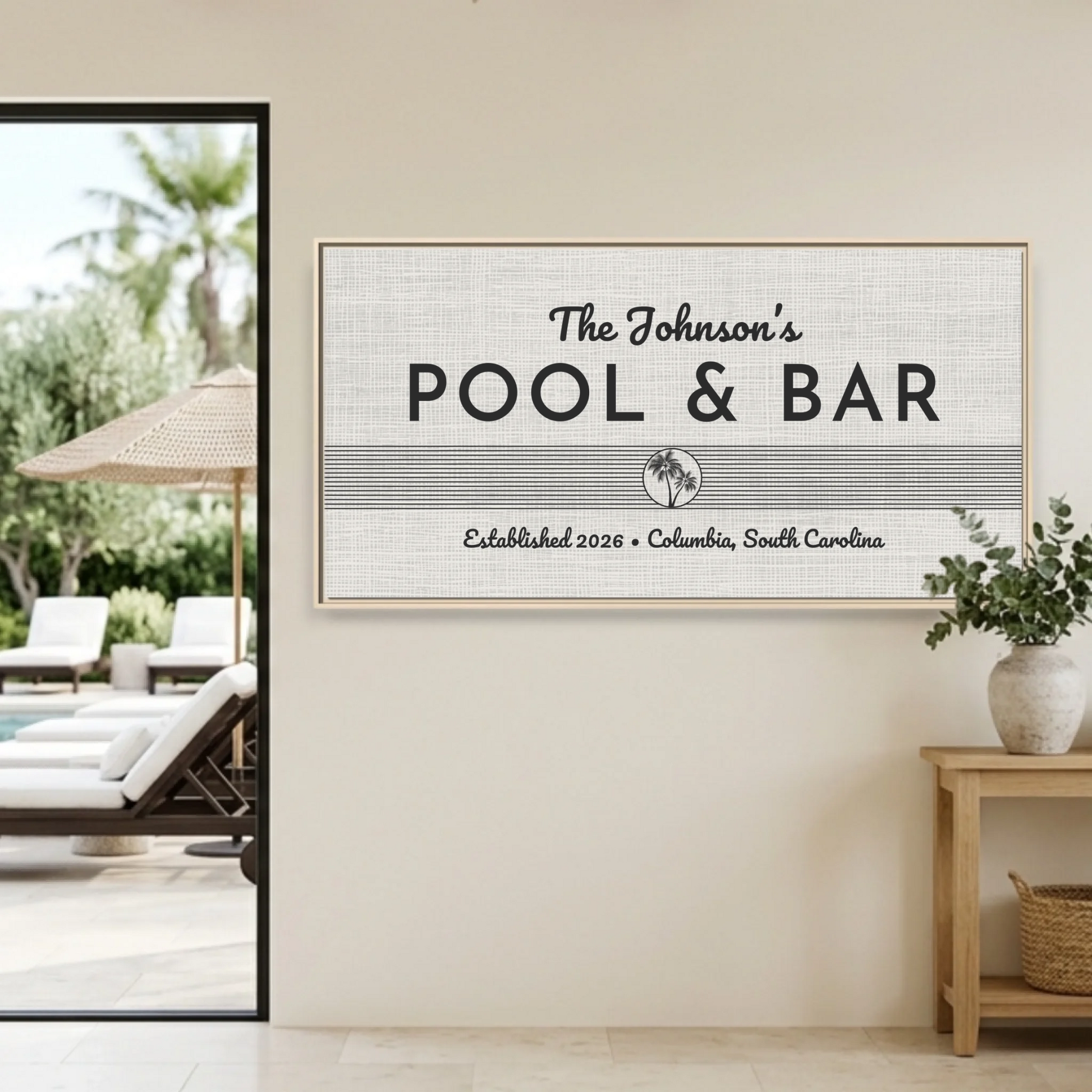 Poolhouse Ntl Wide Frame Mockup
