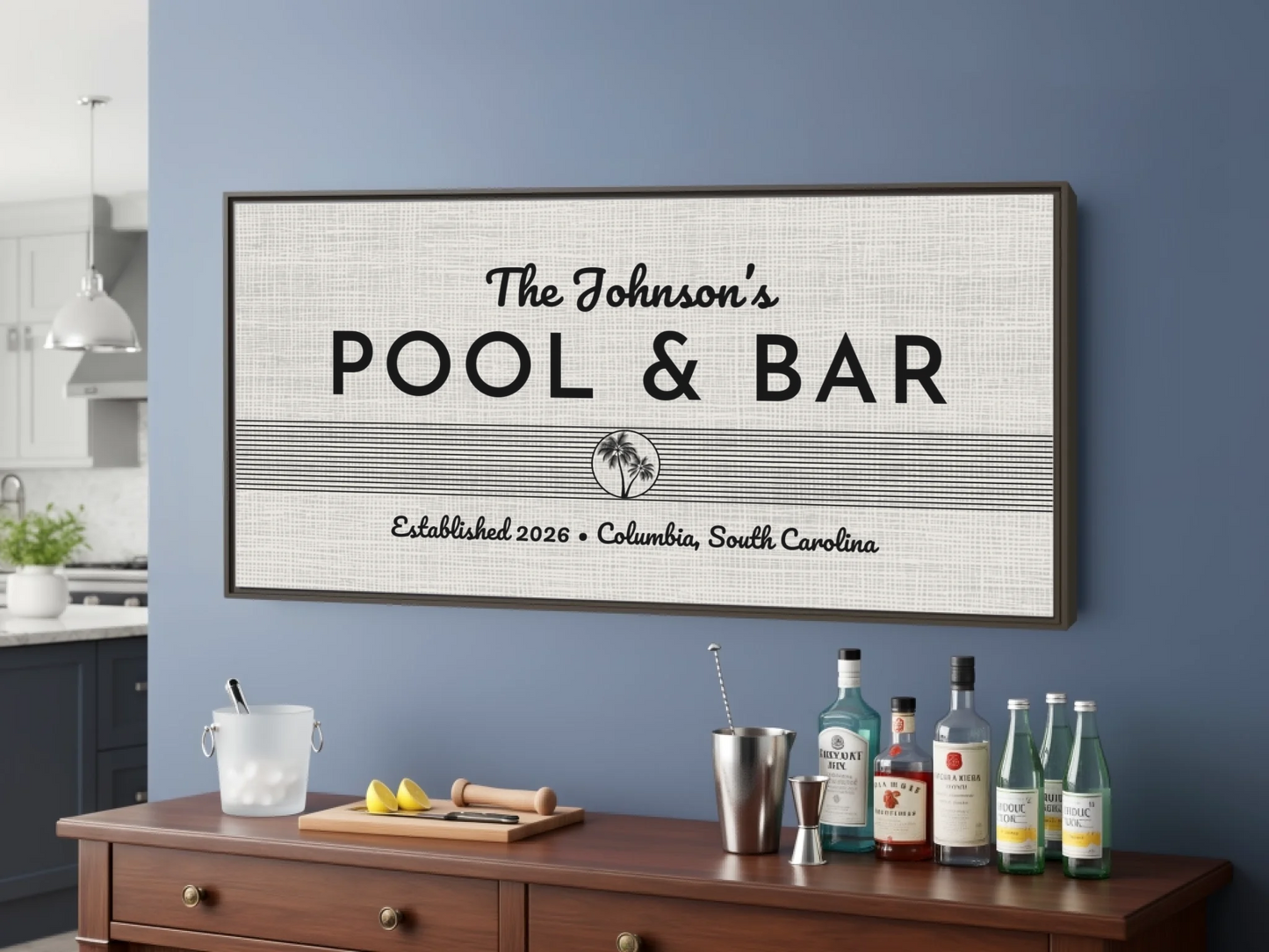 Bar Espresso Frame wide format 2.1 mockup