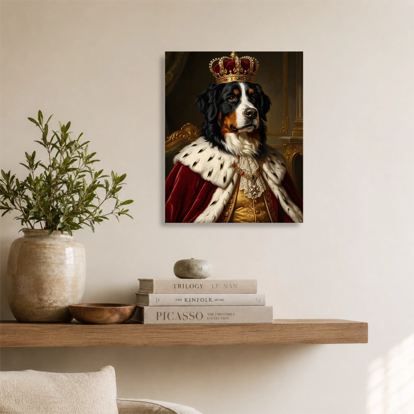 Unframed 16x20 Vertical Canvas (4.5) Mockup For TIB