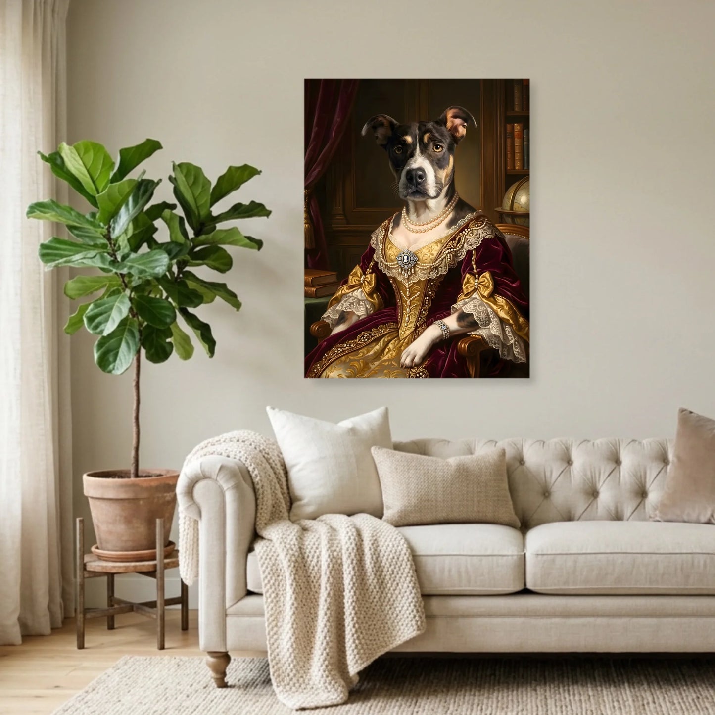 Unframed  30x40 (3.4) Vertical Rectangular Canvas