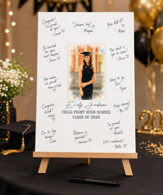 Graduation Canvas Message Board Lifestyle