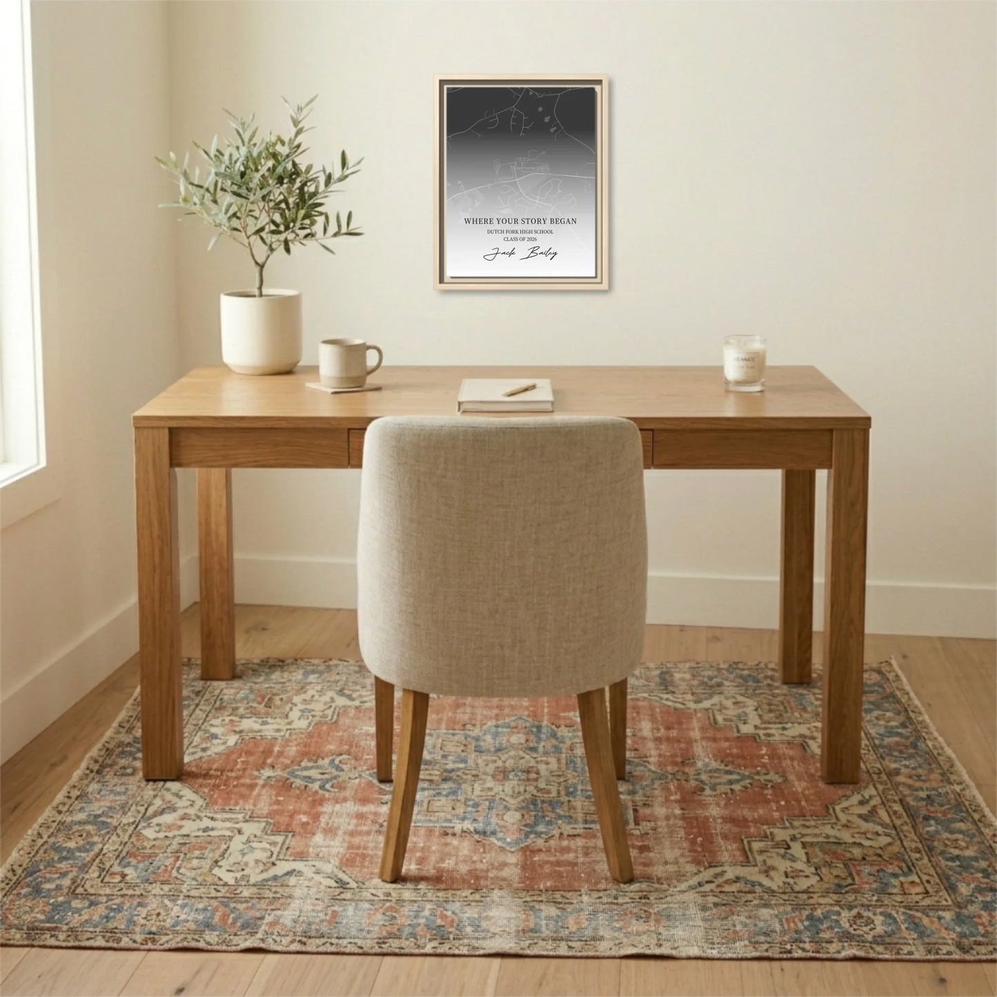 Natural 11.14 Rectangular Vertical Canvas